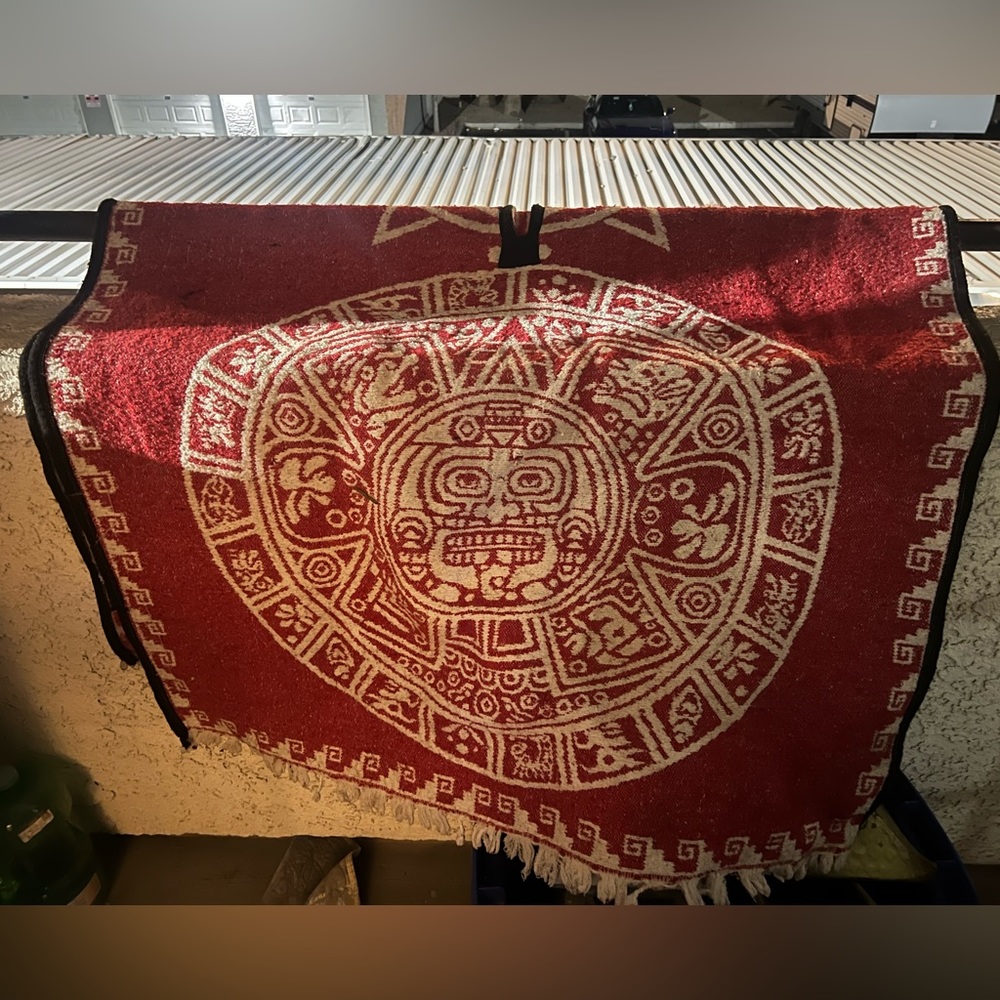 Authentic Aztec poncho